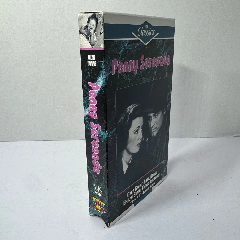Penny Serenade VHS‎ Cary Grant Irene Dunne 1941 VCI Classics Drama Movie Vintage